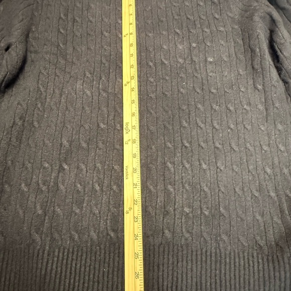 J. Crew crewneck cable sweater in extra-soft yarn, size L - Picture 4 of 6